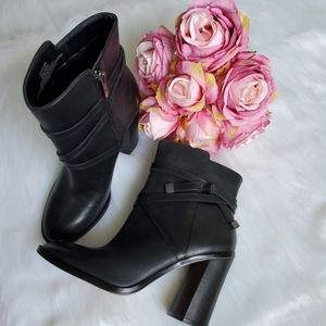 Vince Camuto Black Ankle Boots